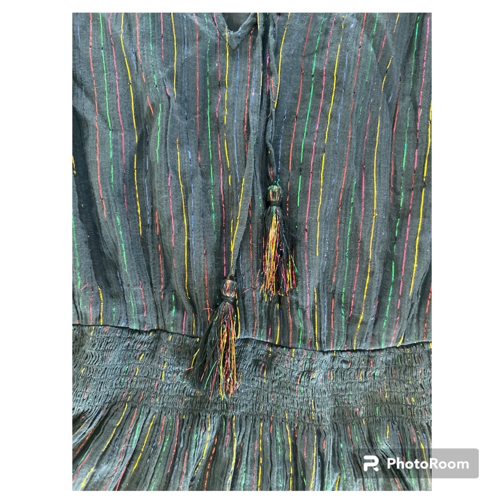 MAJORELLE EUC Teresa dress in navy blue prism Small - Picture 9 of 9